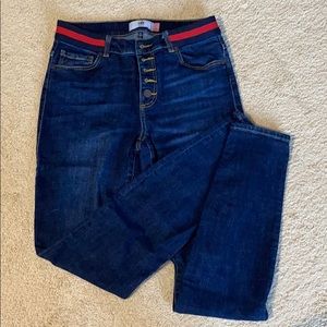 Cabi Button Fly Skinny Jeans